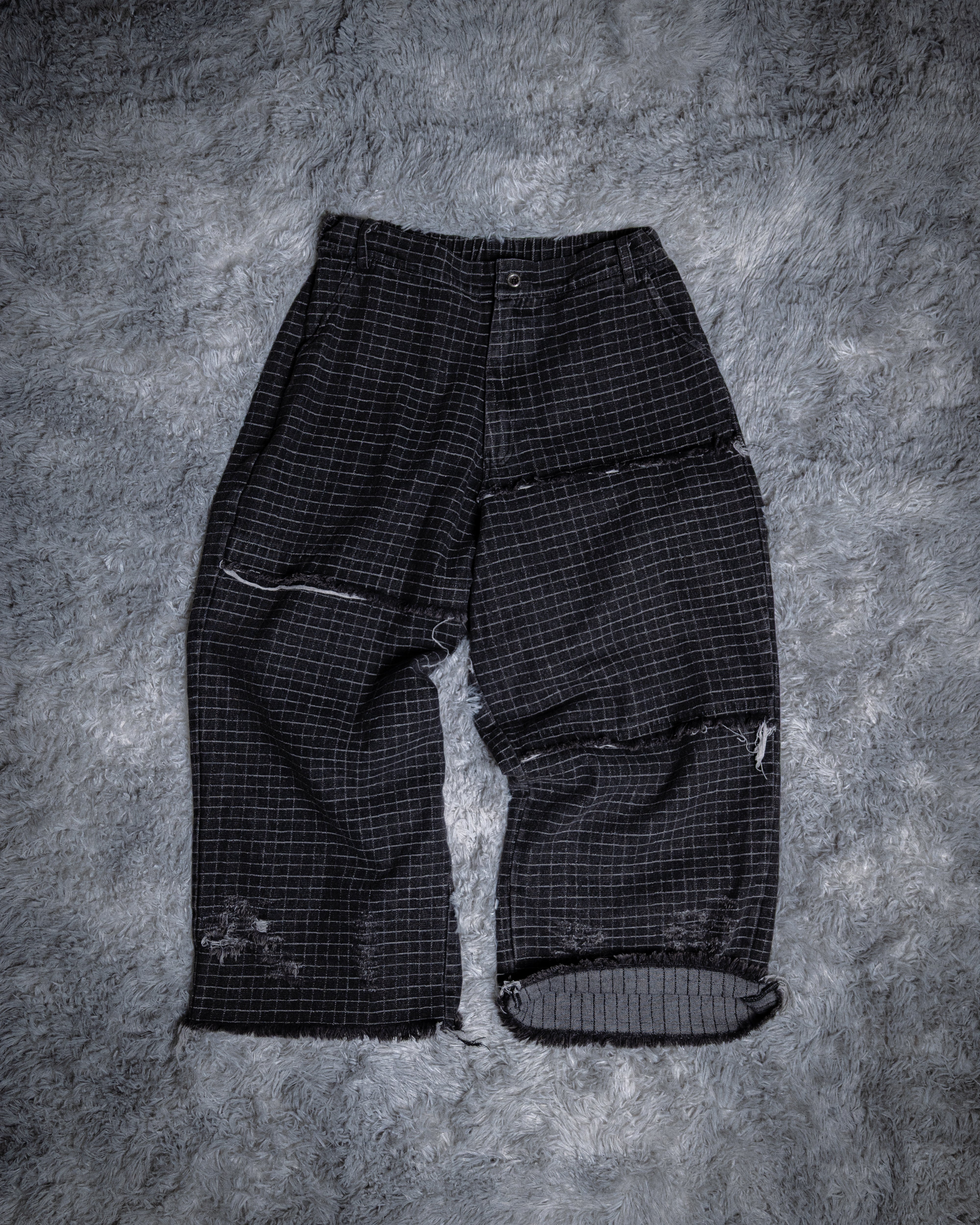 GRID VINTAGE DENIM BOTTOMS